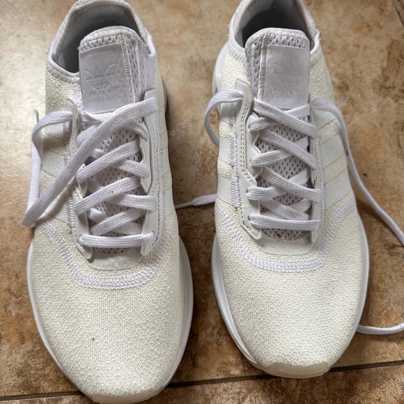 Adidas White Sneakers - Picture 1 of 4